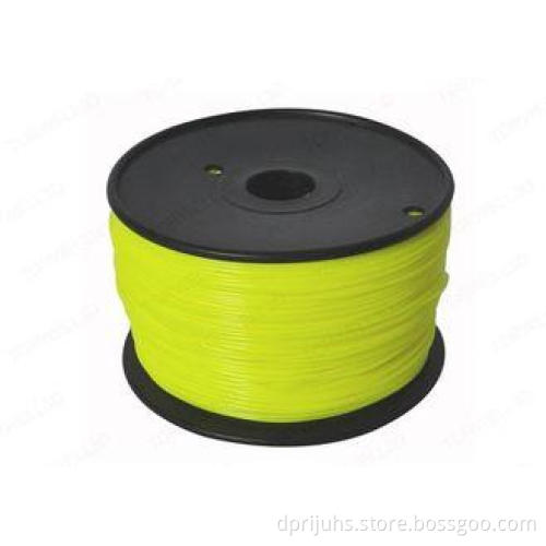 Plastic Yellow Green 3D Printing Filament 1.75 MM , PLA / N